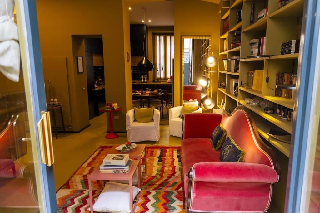 Luxury Bohemian Suite With Private Garden In มิลาน ภายนอก รูปภาพ