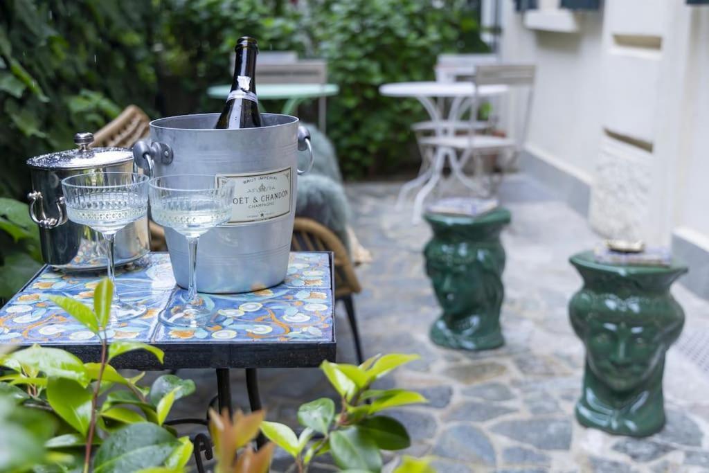 Luxury Bohemian Suite With Private Garden In มิลาน ภายนอก รูปภาพ